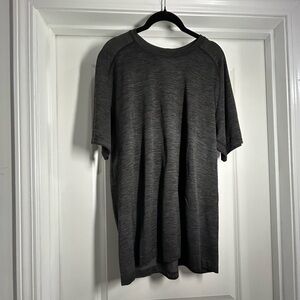lululemon athletica Metal Vent Tech Tee-Deep Coal/Black